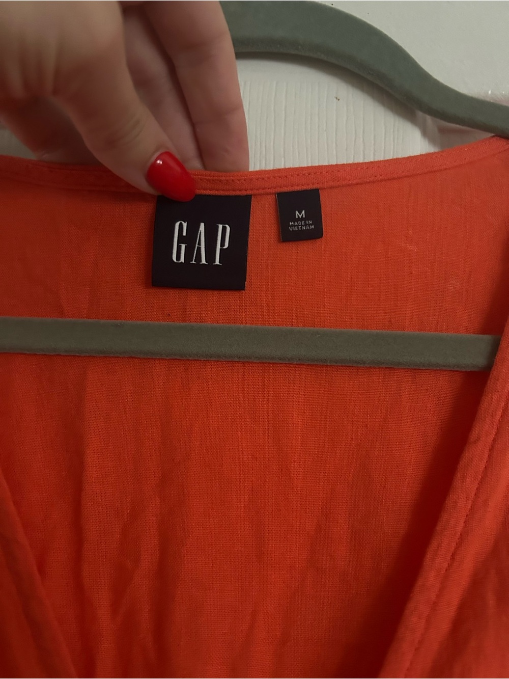 GAP Button-Front Mini Dress - Picture 2 of 4
